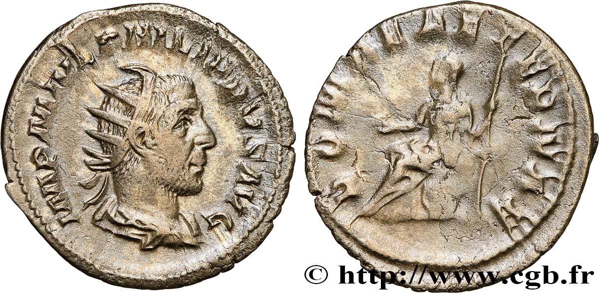 PHILIPPUS I. ARABS Antoninien fVZ/fSS