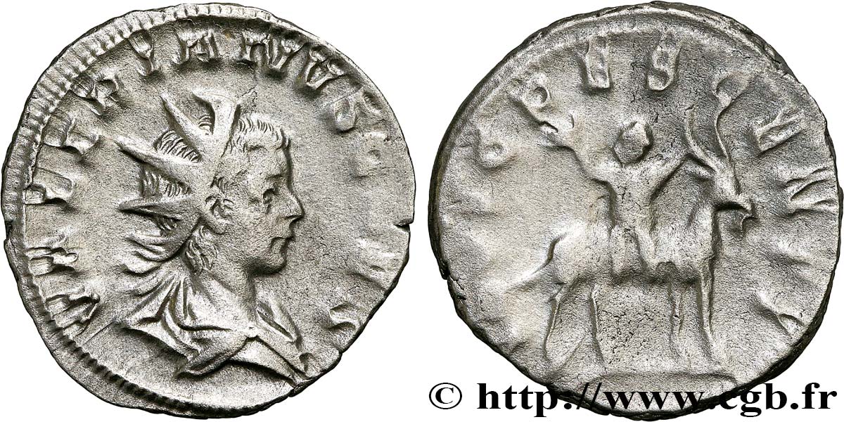 VALERIANO II Antoninien q.SPL/q.BB