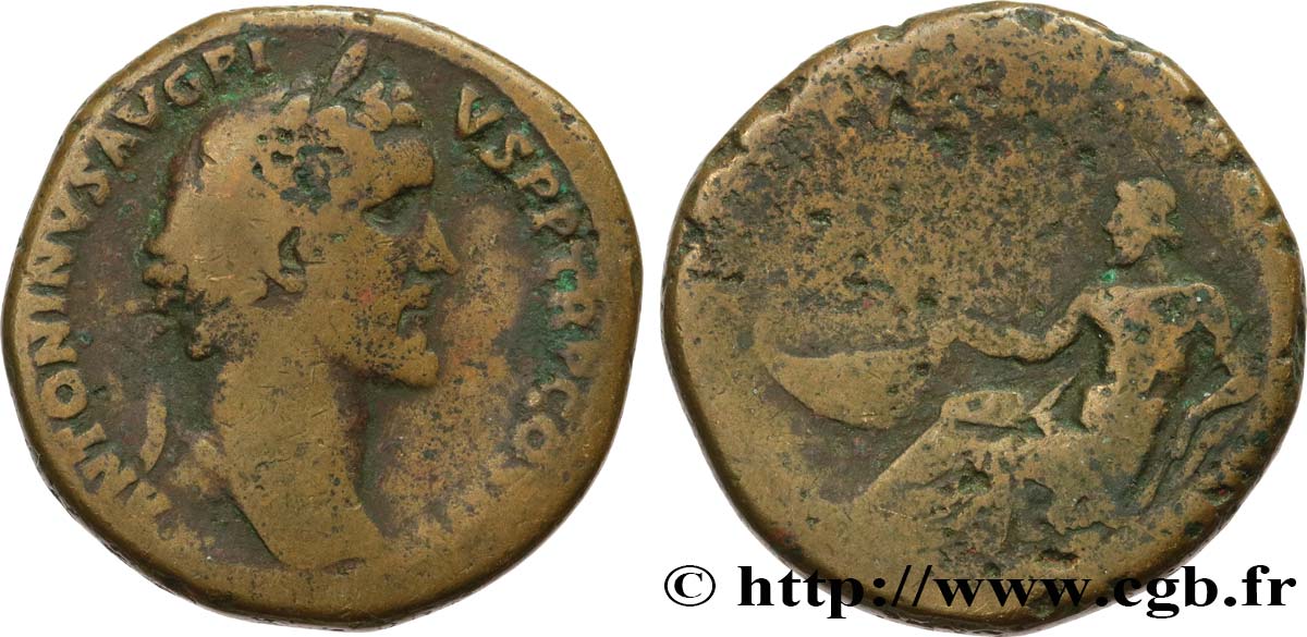 ANTONINUS PIUS Sesterce S/fS