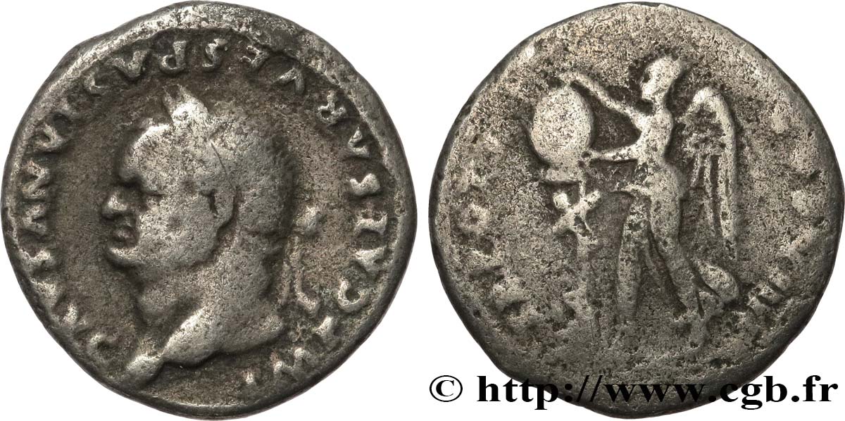 VESPASIAN Denier VF