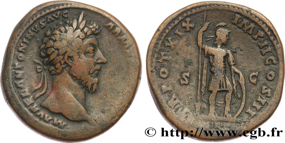 MARC AURÈLE Sesterce TB+