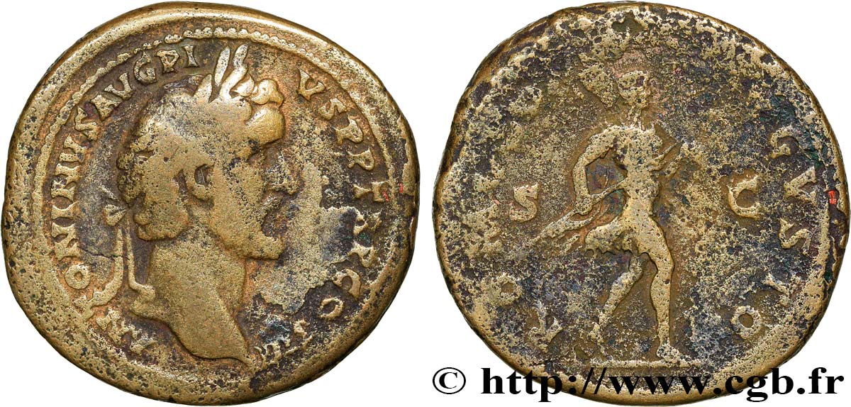 ANTONINUS PIUS Sesterce VF