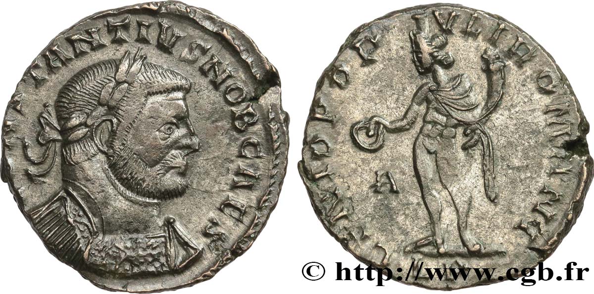 CONSTANTIUS I Follis ou nummus AU