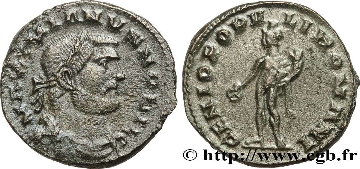 GALERIUS Follis ou nummus SS