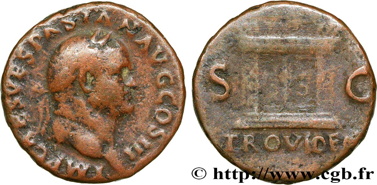 VESPASIAN As VF