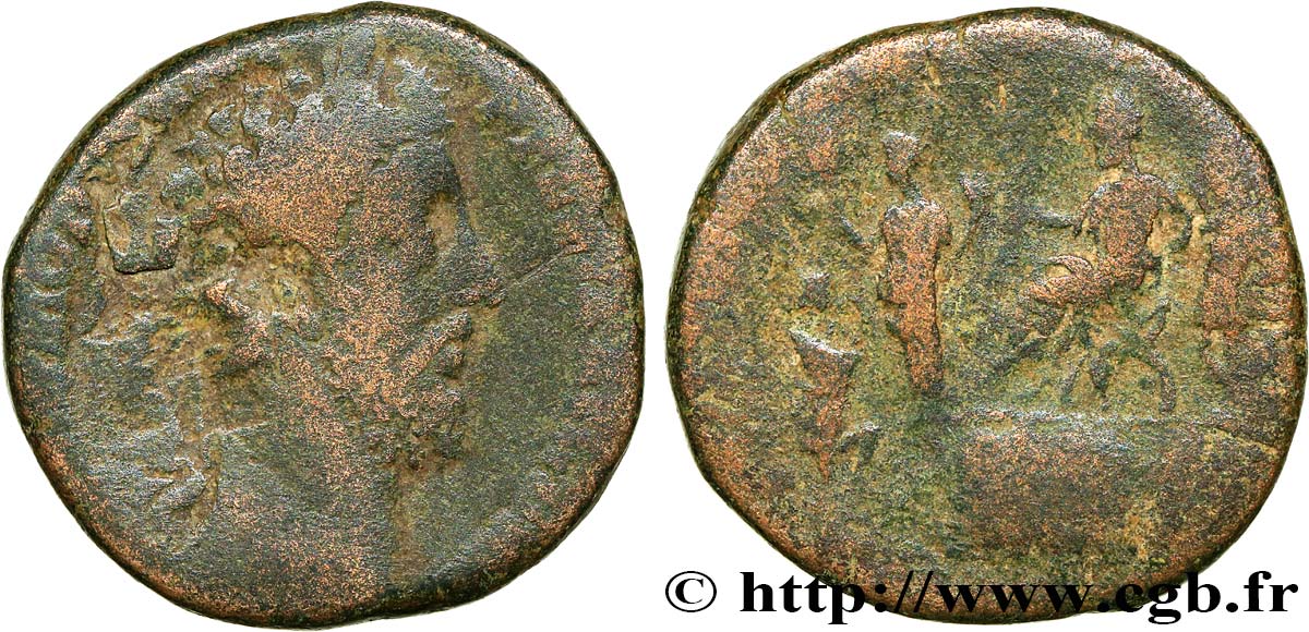 COMMODUS Sesterce F/VG