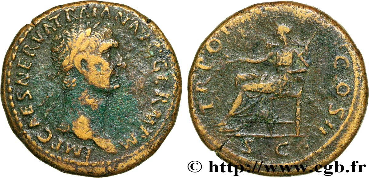 TRAJAN Sesterce TB+