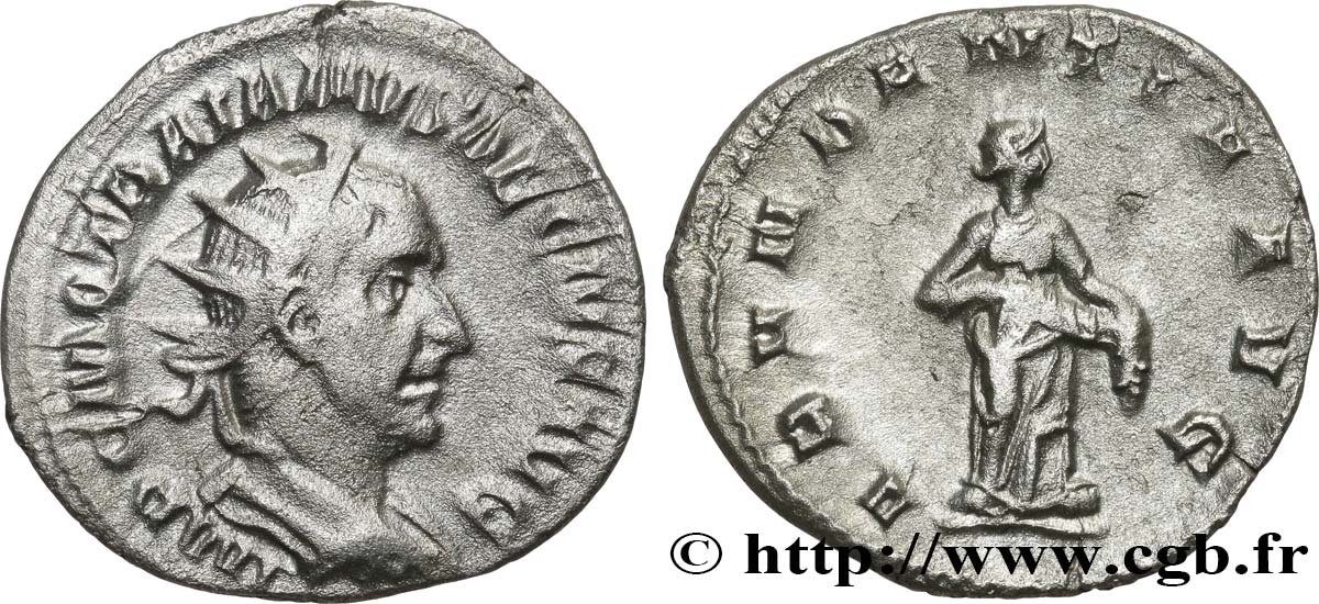 TRAJAN DÈCE Antoninien TTB