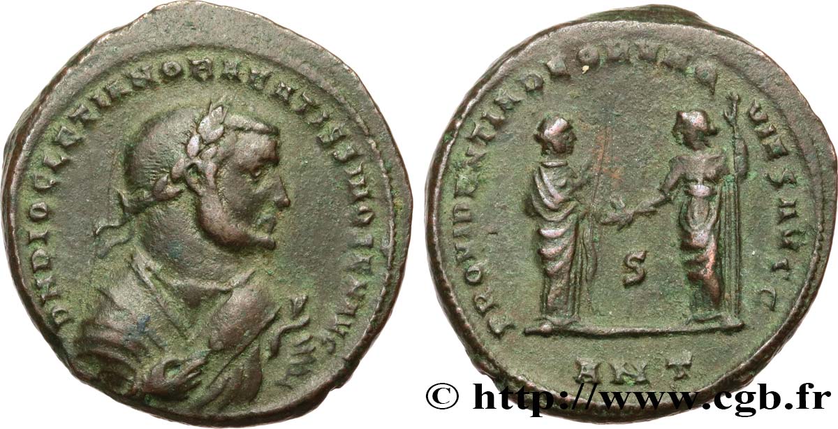 DIOCLÉTIEN Follis ou nummus TTB