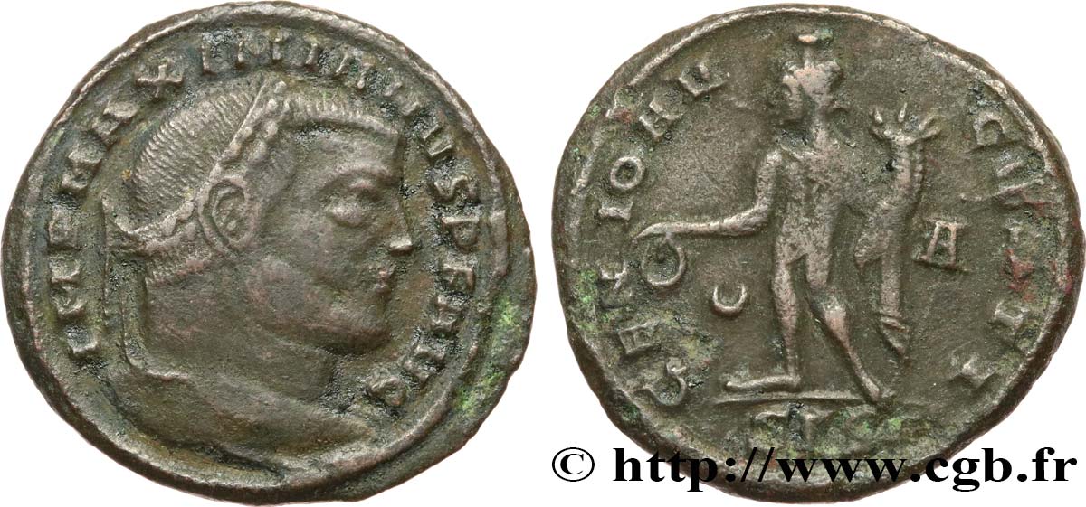 GALERIO Follis ou nummus BB