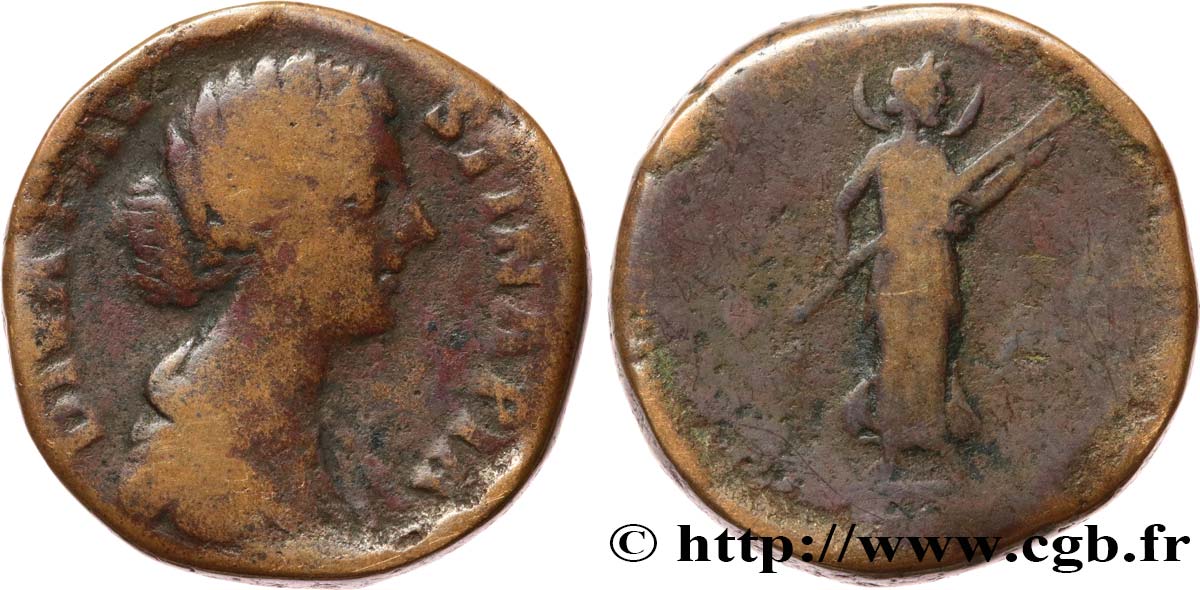 FAUSTINA GIOVANE Sesterce MB