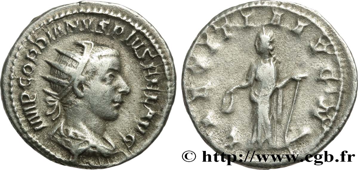 GORDIANUS III Antoninien SS/fSS