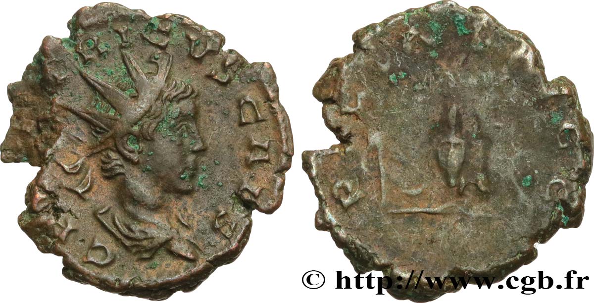 TETRICO II Antoninien q.SPL/q.MB