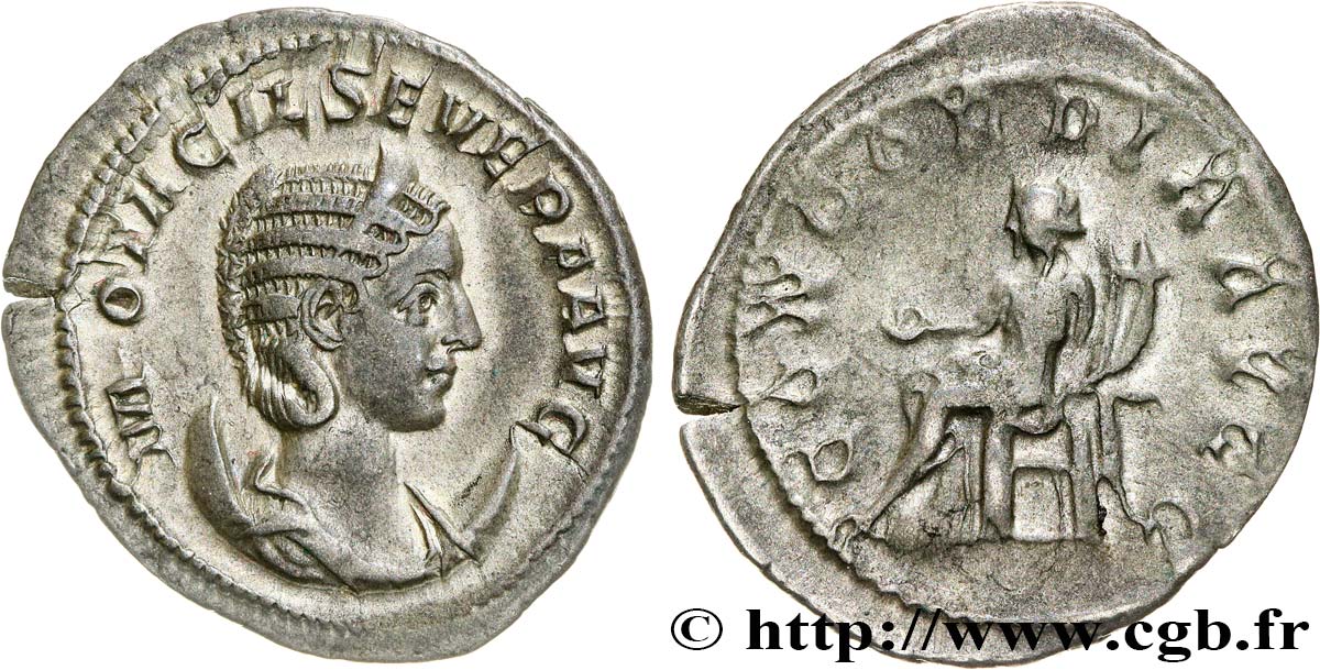 OTACILIA SEVERA Antoninien TTB+/TTB