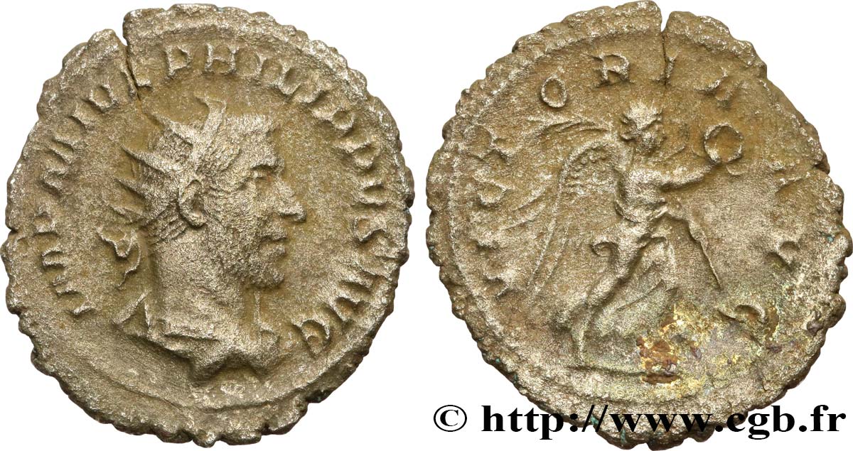 PHILIPPE Ier L&nbsp;ARABE Antoninien TB+