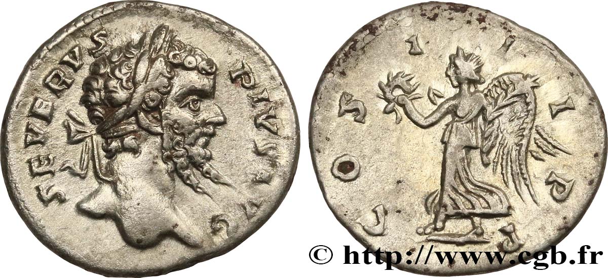 SEPTIMIUS SEVERUS Denier VZ/fVZ