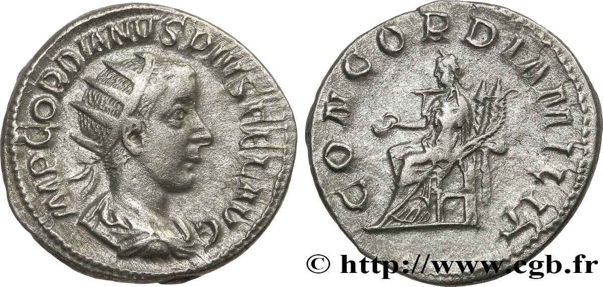 GORDIAN III Antoninien AU/XF