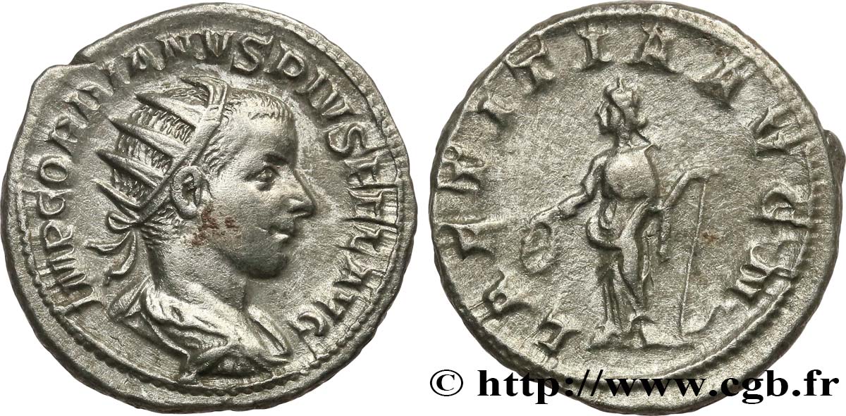 GORDIAN III Antoninien AU/XF