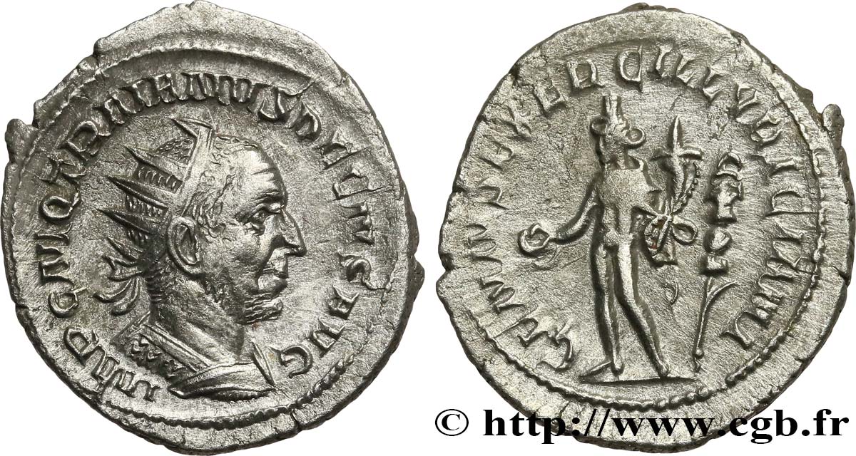 TRAIANUS DECIUS Antoninien fVZ/SS