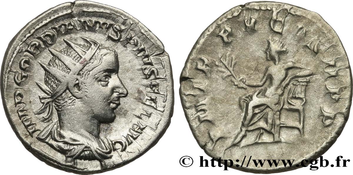 GORDIAN III Antoninien AU/XF