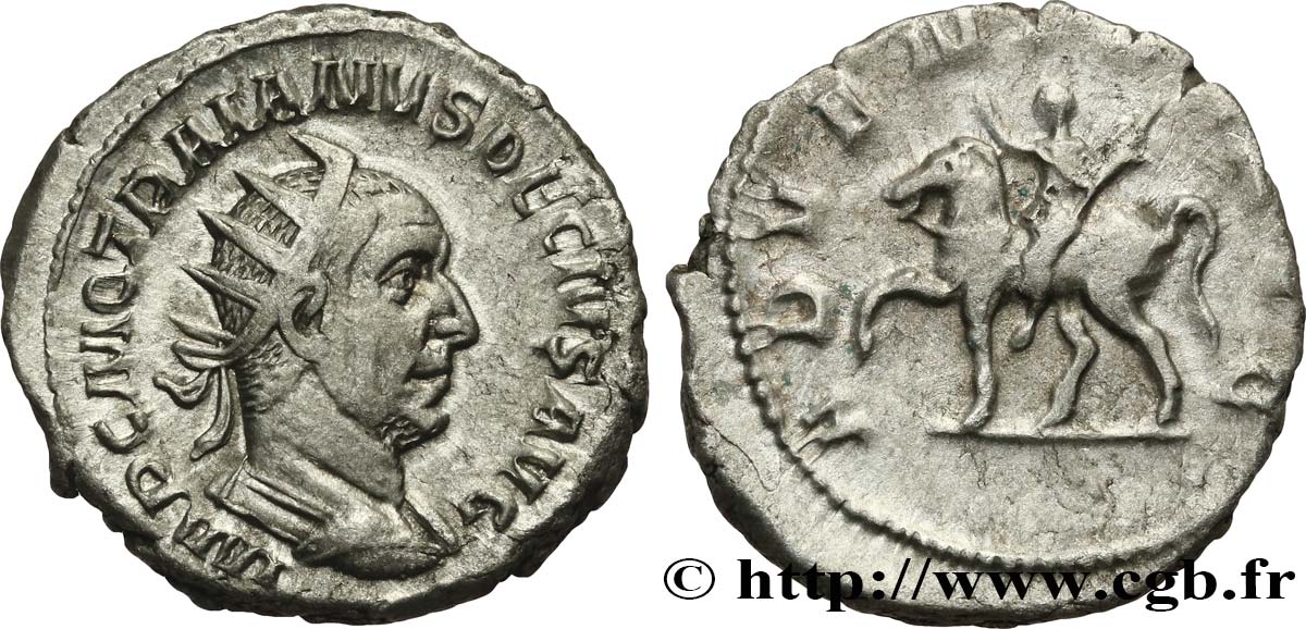 TRAJAN DECIUS Antoninien AU/XF