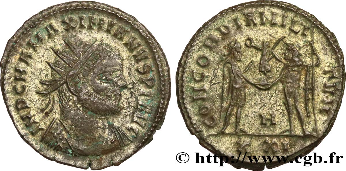 MAXIMIANUS HERCULIUS Aurelianus AU