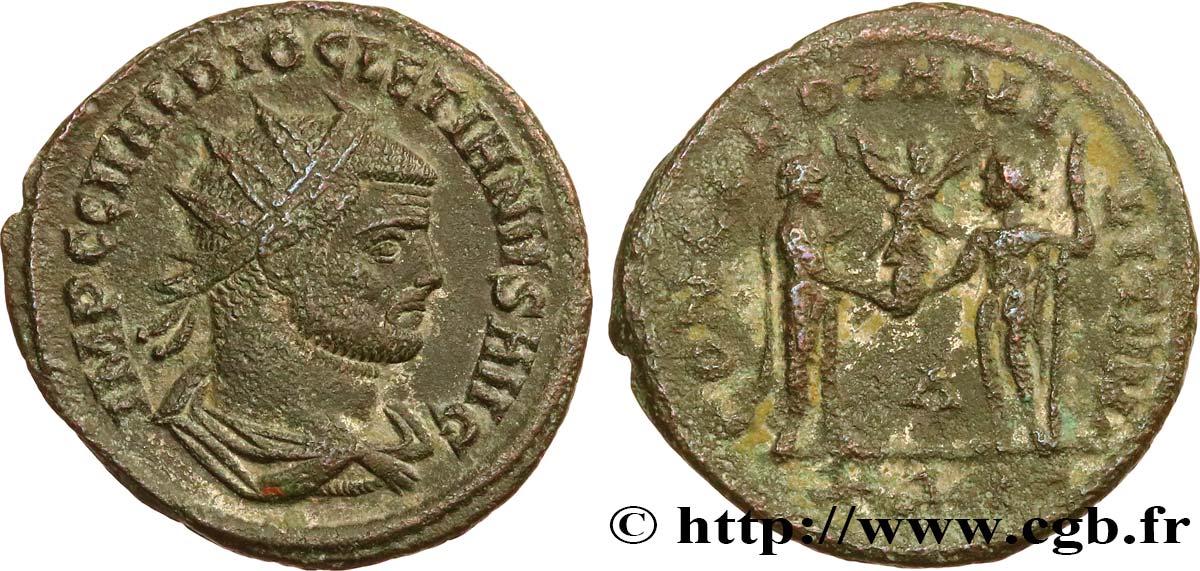 DIOCLETIAN Aurelianus AU/VF