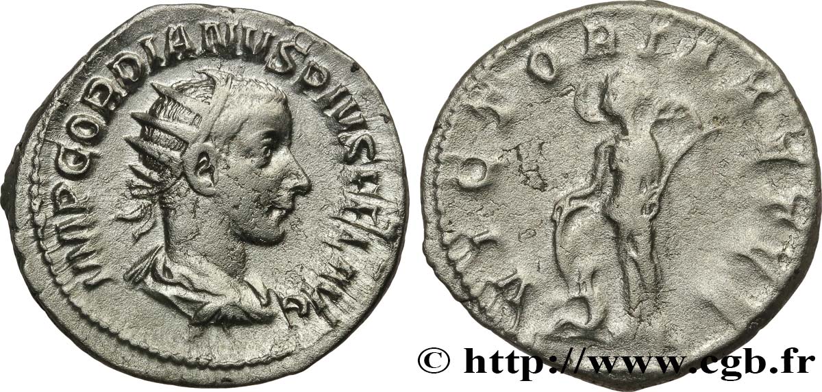 GORDIAN III Antoninien XF/VF