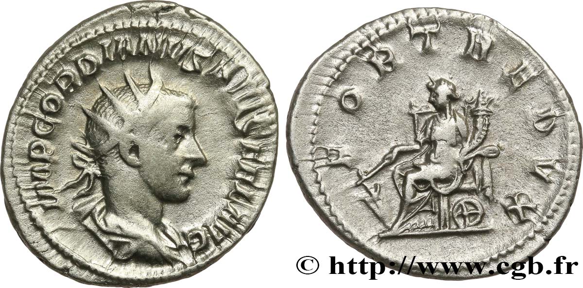 GORDIAN III Antoninien XF/AU
