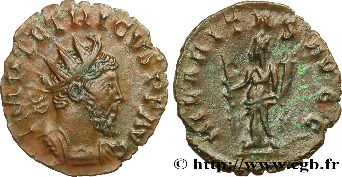 TETRICUS I Antoninien AU/XF