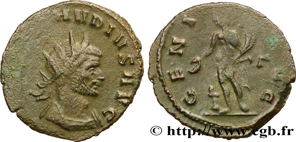 CLAUDIUS II GOTHICUS Antoninien XF