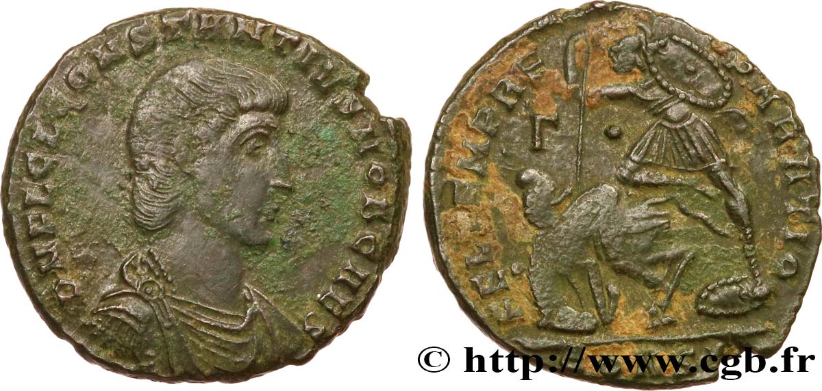 CONSTANTIUS GALLUS Maiorina, (PB, Æ 2) XF