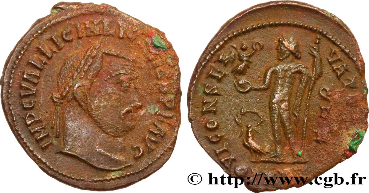 LICINIUS Ier Follis ou nummus TTB