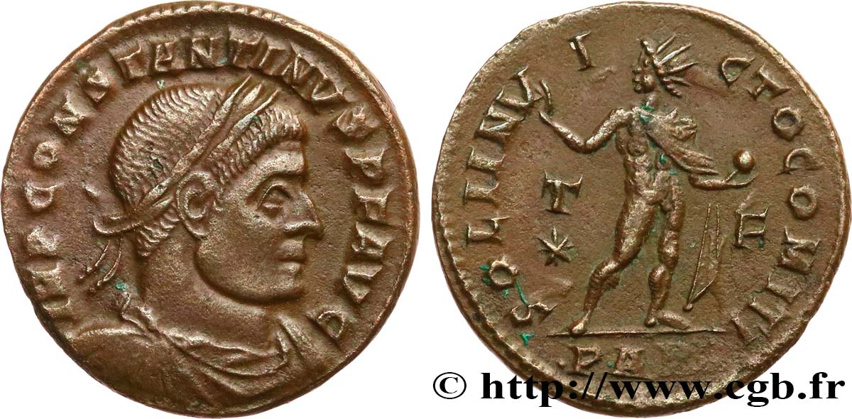 CONSTANTINE I THE GREAT Follis ou nummus AU