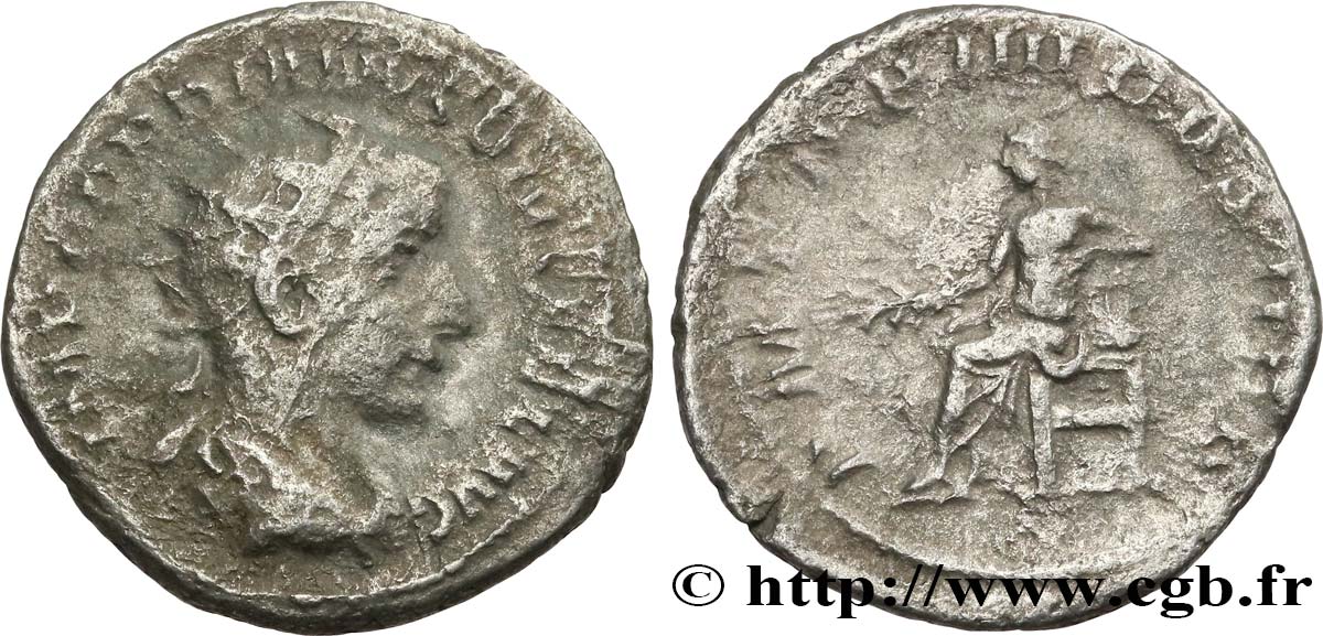 GORDIAN III Antoninien VF/VF