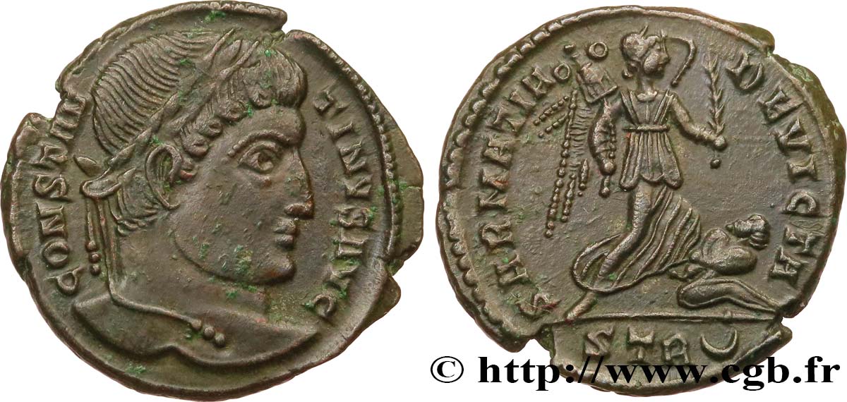 CONSTANTINE I THE GREAT Centenionalis ou nummus MS
