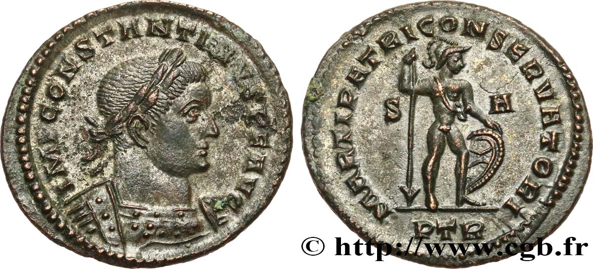 CONSTANTINE I THE GREAT Follis ou nummus AU
