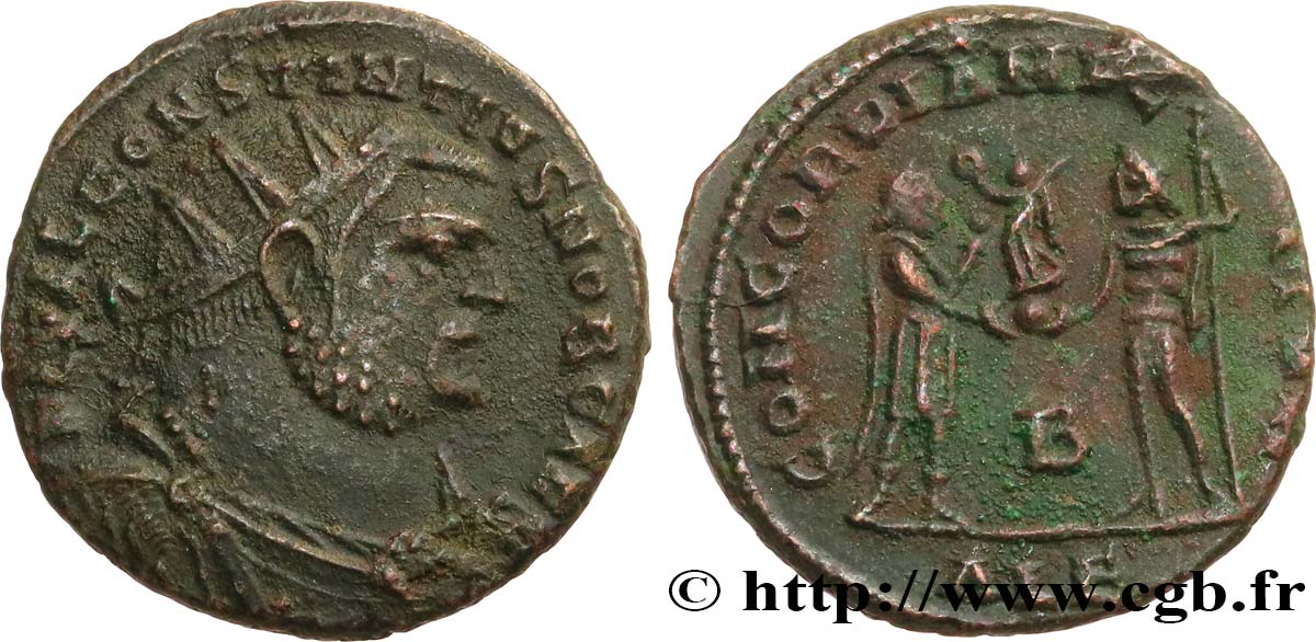 CONSTANTIUS I Pseudo ou néo-aurelianus VF/XF