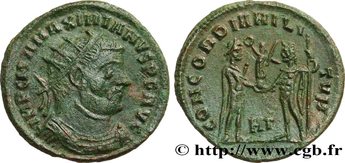 MAXIMIANUS HERCULIUS Pseudo ou néo-aurelianus XF/AU
