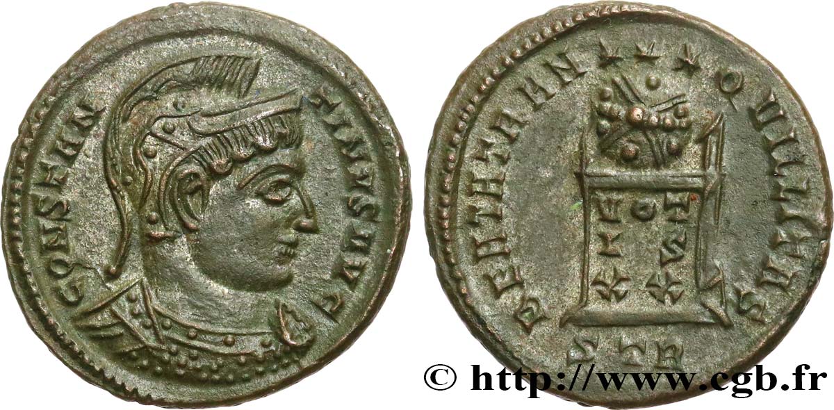 CONSTANTINE I THE GREAT Centenionalis ou nummus MS