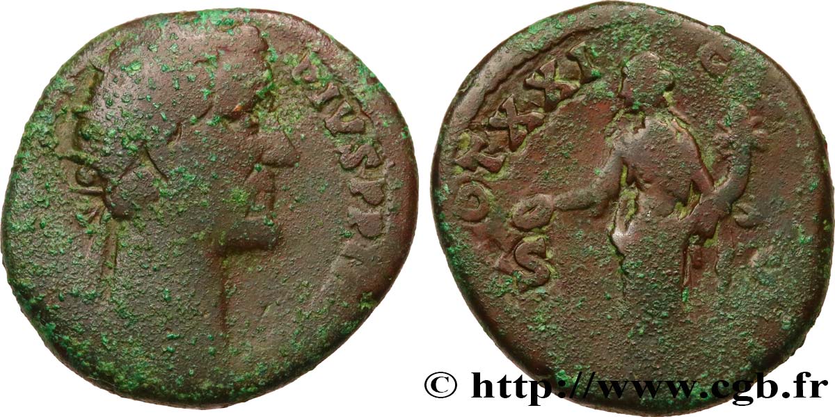 ANTONINUS PIUS Dupondius fS/S