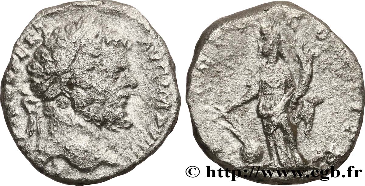 SEPTIMIUS SEVERUS Denier VF