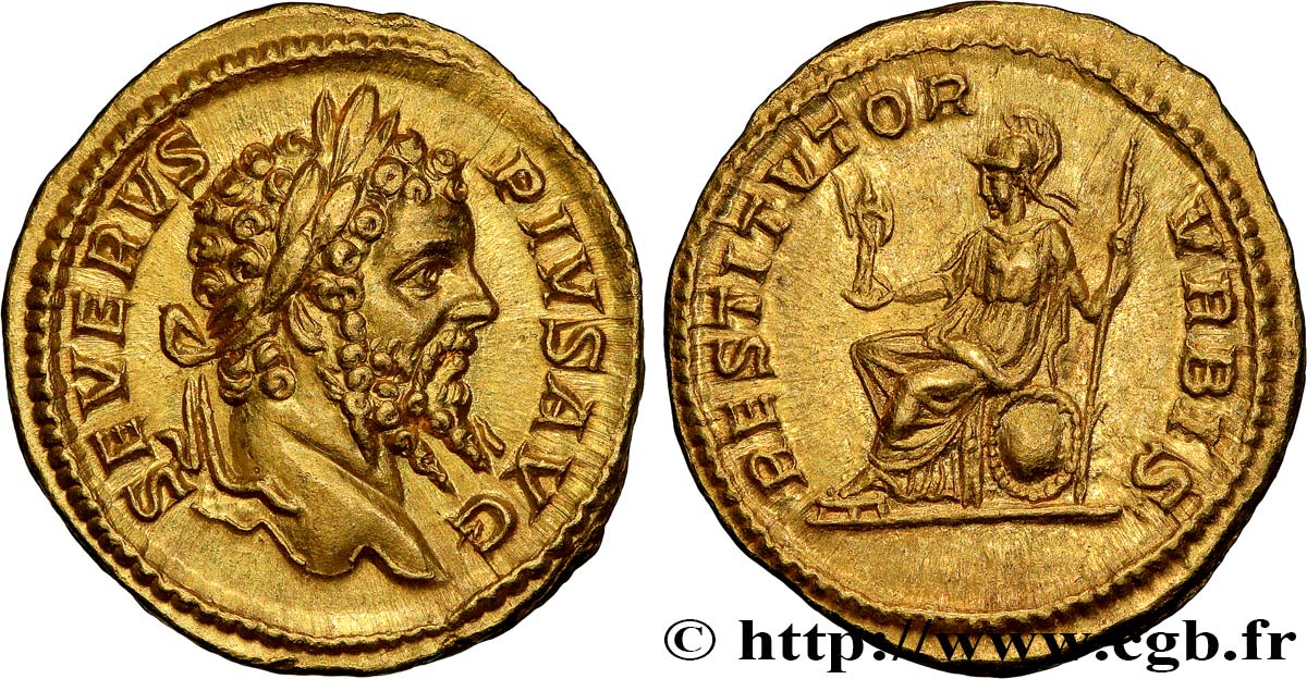 SEPTIMIUS SEVERUS Aureus MS/MS
