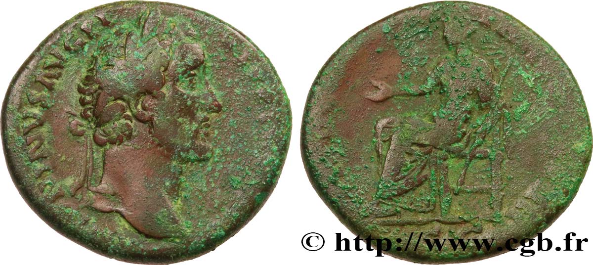 ANTONINUS PIUS Sesterce VF