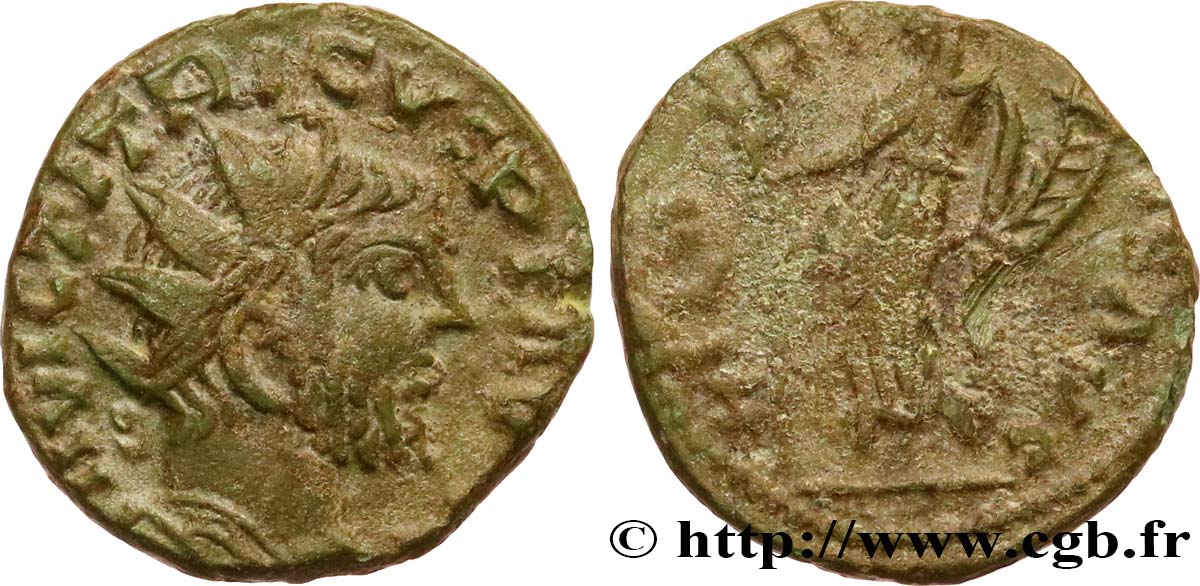 TETRICUS I Antoninien, imitation fVZ/fSS