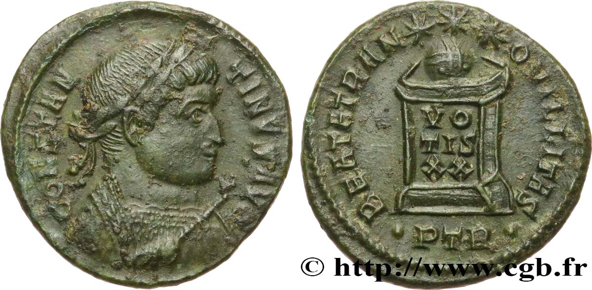 COSTANTINO I IL GRANDE Centenionalis ou nummus BB/q.SPL