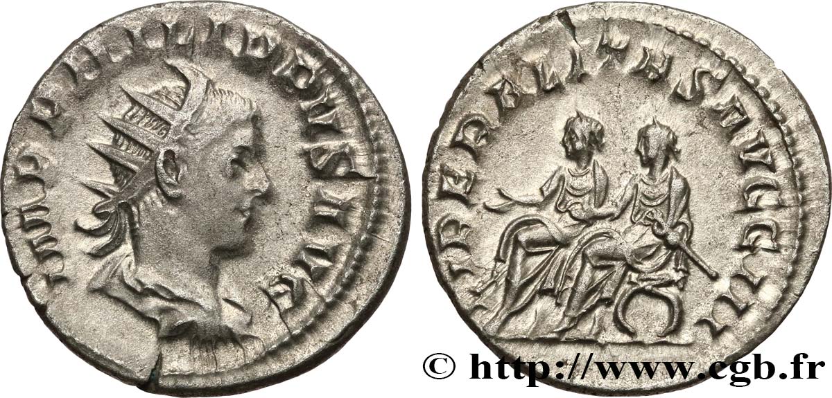 PHILIPPUS II Antoninien AU/MS