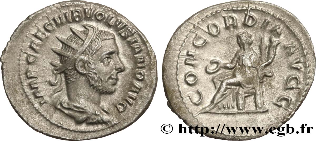 VOLUSIANUS Antoninien fST
