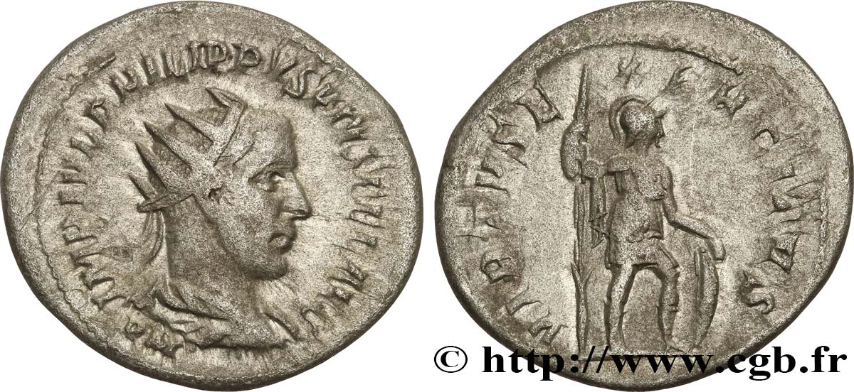 PHILIPPE Ier L ARABE Antoninien TTB