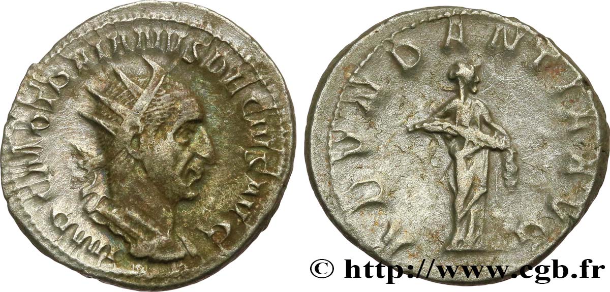 TRAJAN DECIUS Antoninien XF